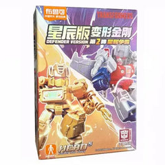 DMHTOY Blokees Figures Transformers Defender Version 02 Blind Box
