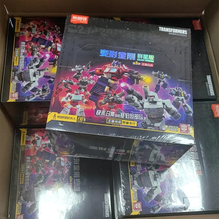 DMHTOY In Stock DMHTOY Bloks Blind Box Optimus Prime Prowl Bluestreak Ratchet Thundercrack Skywarp Ironhide Megatron Jazz Mini Figure