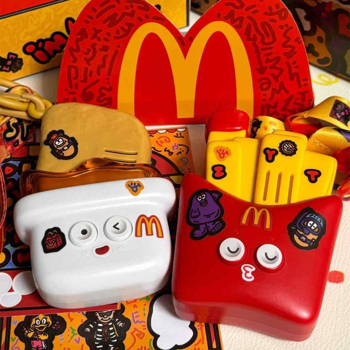 Chicken McNuggets Fries Intercom 2024 McDonald's Children's Day Gift | DMHTOY