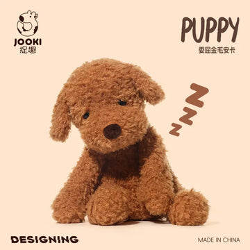 DMHTOY Jooki Furry Friend Golden Retriever Puppy 25cm Plush Toys