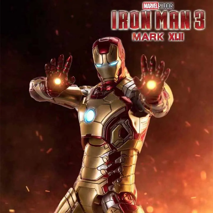 DMHTOY In Stock ZD Toy Marvel 1/10 Iron Man MK42 Action Figure