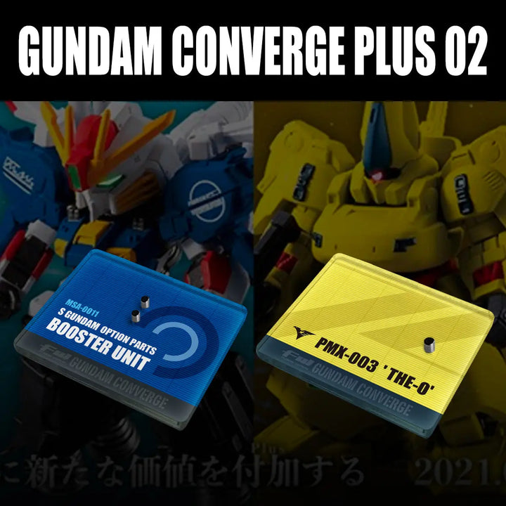 In Stock Dmhtoy Base For Fw Gundam Converge Plus 02 MSA-0011 S Gundam Option Parts Booster Unit PMX-003 THE-0 FA-93-V2 Hi-v Gundam Heavy Weapon System ZMT-S33S Gottrlatan