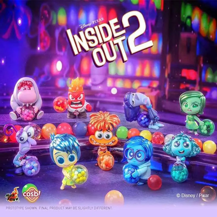 DMHTOY HotToys Inside Out 2 Joy Sadness Anger Envy Fear Disgust Blind Box