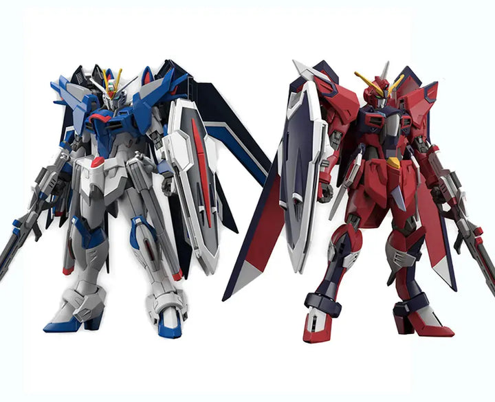 DMHTOY In Stock Bandai HG SEED Rising Freedom Gundam Immortal Justice Gundam Model Kit