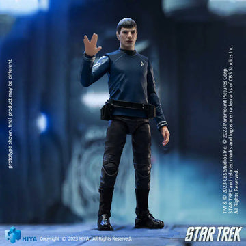 DMHTOY In Stock HIYA Star Trek 1/18 Spock Action Figure Exquisite Mini