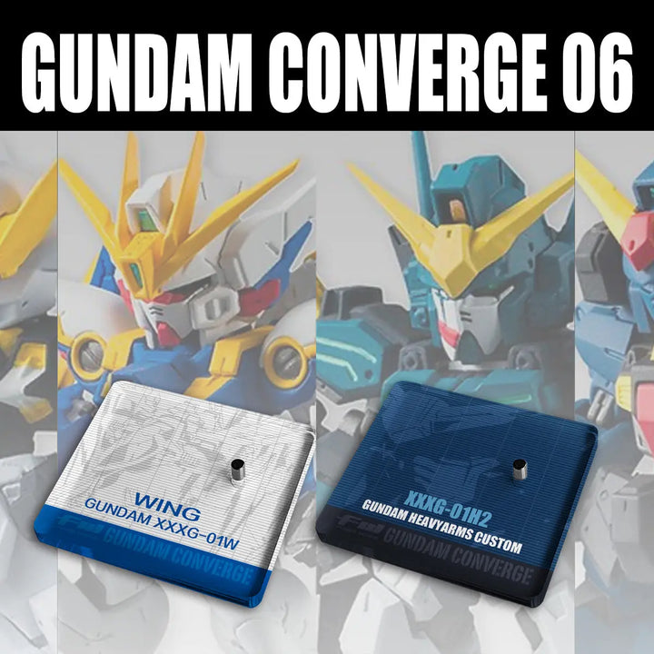 In Stock Dmhtoy Base For Fw Gundam Converge 06 XXXG-00W0 Wing Gundam Zero Custom RX-139 HJambrab LRX-077 Sisquiede LRX-077 Sisquiede Titans Color XXXG-01H2 Gundam Heavyarms Custom RX-178 Gundam MKII