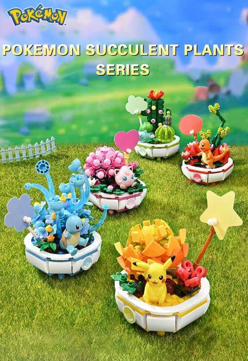 DMHTOY Keeppley Pokemon Building Blocks