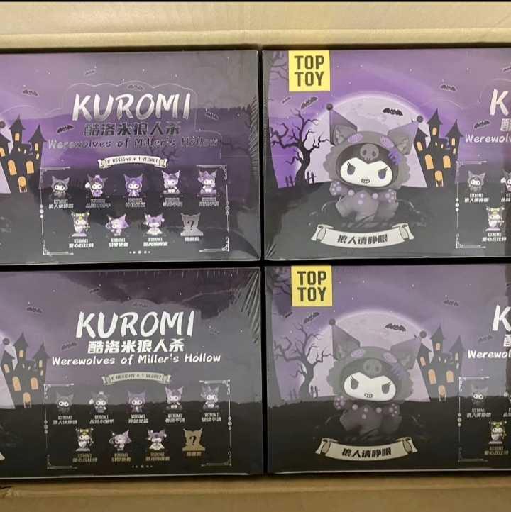 Blind Box - Toptoy Kuromi Werewolves of Miller's Hollow Endbox 8pcs Set | DMHTOY