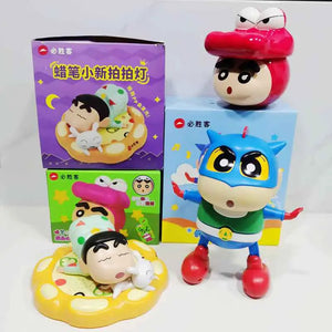 DMHTOY Pizza Hut & Crayon Shinchan Superman Figure Color Changing Mug