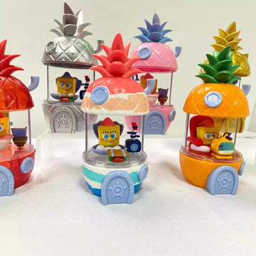 DMHTOY SpongeBob SquarePants Pineapple House Blind Box