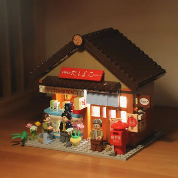 DMHTOY Little Japan Street Scene Mini Building Blocks