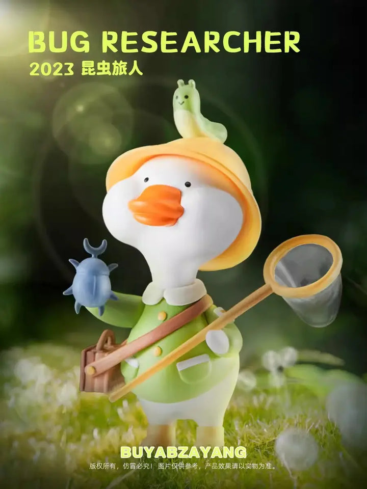 DMHTOY Big White Duck Series Cute Blind Boxes Figure