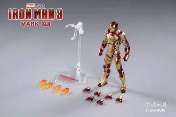 DMHTOY In Stock ZD Toy Marvel 1/10 Iron Man MK42 Action Figure