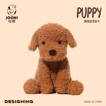 DMHTOY Jooki Furry Friend Golden Retriever Puppy 25cm Plush Toys