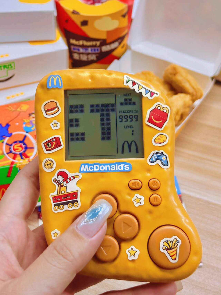 Chicken McNuggets Tetris Game Console McDonald's Children's Day Gift | DMHTOY