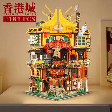 DMHTOY ZHEGAO 00982 HongKong City 4184pcs Mini Building Blocks