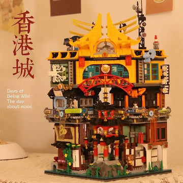 DMHTOY ZHEGAO 00982 HongKong City 4184pcs Mini Building Blocks