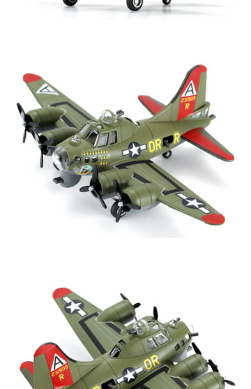 DMHTOY In Stock MENG Kids mPLANE-001 Flying B-17G Fortress Bomber Model Kit