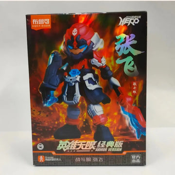 DMHTOY In Stock Bloks Hero Zhangfei Liubei Yangjian Assembly Model Kit