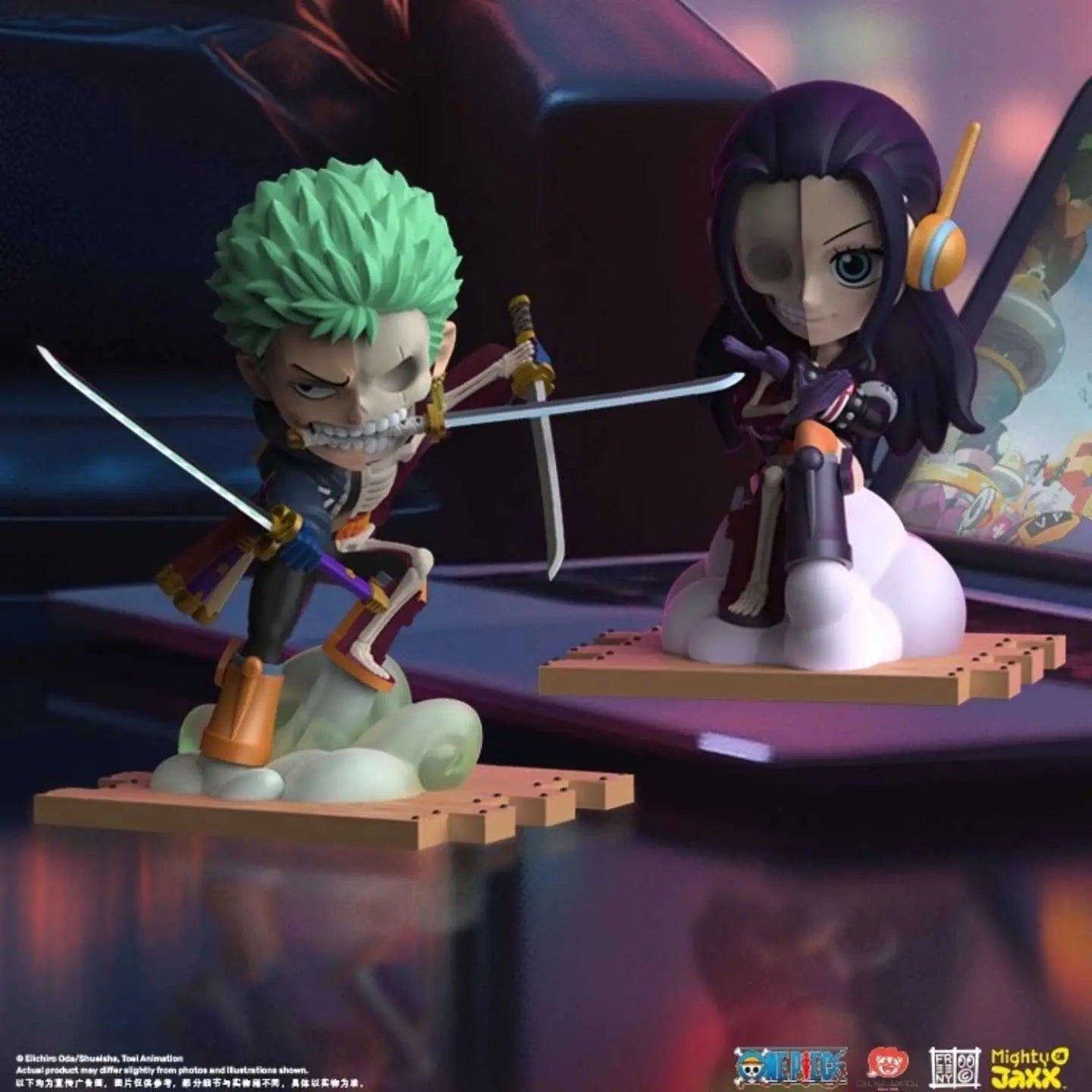 DMHTOY Mighty Jaxx One Piece X Jason Freeny Skeleton Blind Boxes Vol.9