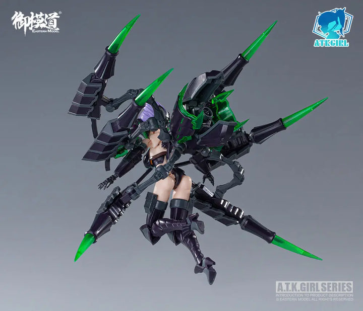 DMHTOY In Stock E-model Arachne A.T.K Girl Series 1/12 Full Action Plastlc Model Kit