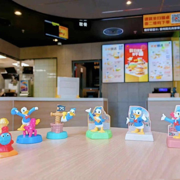 DMHTOY China Limited Edition 2024 Mcdonald's Donald Duck Series Toys