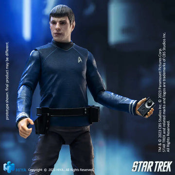 DMHTOY In Stock HIYA Star Trek 1/18 Spock Action Figure Exquisite Mini