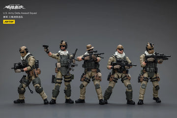 DMHTOY In Stock JOYTOY Hardcore Coldplay U.S.Army Delta Assault Squad 1/18 Action Figure