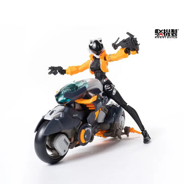 DMHTOY PO EC Robotbuild RB-14 AutoNine Motor Mobile Suit Girl Action Figure