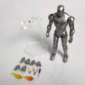 DMHTOY In Stock ZD Toy Marvel 7" Iron Man MK2 1/10 Action Figure
