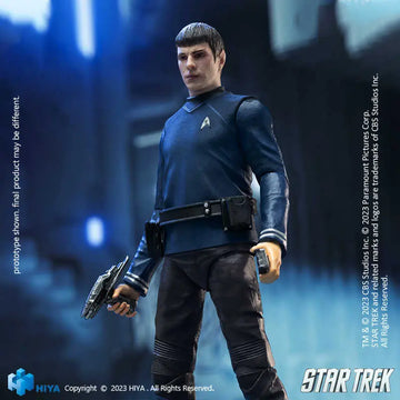 DMHTOY In Stock HIYA Star Trek 1/18 Spock Action Figure Exquisite Mini