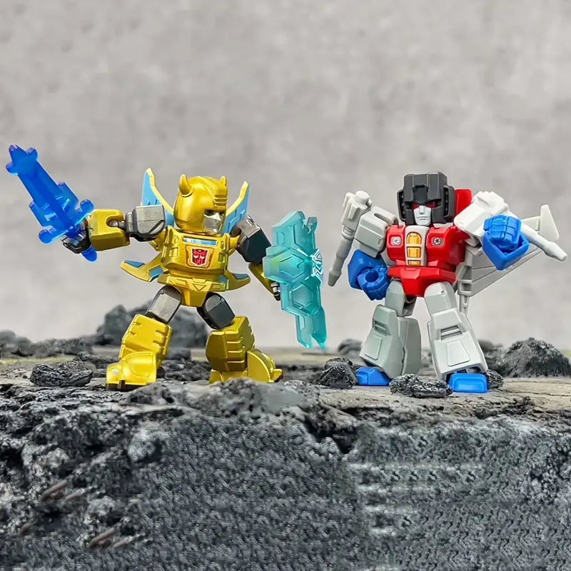 DMHTOY Blokees Figures Transformers Defender Version 02 Blind Box