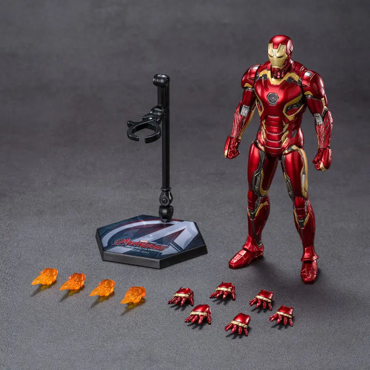 DMHTOY In Stock ZD Toy Marvel 1/10 Iron Man MK45 Action Figure