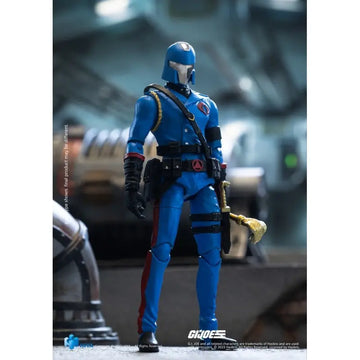 DMHTOY Pre order HIYA GIJOE Cobra Commander 1/18 Action Figure Exquisite Mini