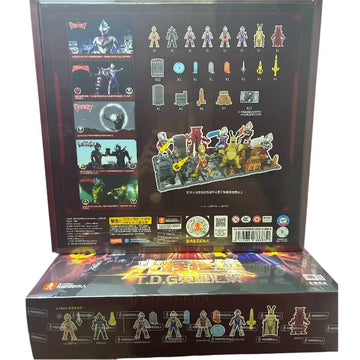 DMHTOY Bloks PB Ultraman T.D.G 8pcs Set Mini Figure Classic Collection Version