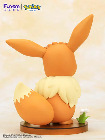 DMHTOY Funsm Pokemon 16cm Eevee PVC Mini Figure Model