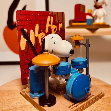 DMHTOY Snoopy Blind Box Mini Building Blocks