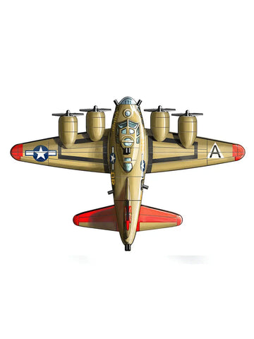 DMHTOY In Stock MENG Kids mPLANE-001 Flying B-17G Fortress Bomber Model Kit