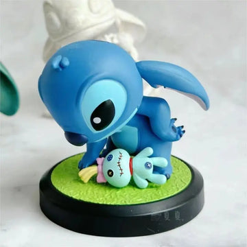 DMHTOY BeastKingdom MEA-045 Stitch Art Gallery Series Blind Box Mini Figure