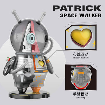 DMHTOY SpongeBob SquarePants Patrick Star Space Walker Action Figure