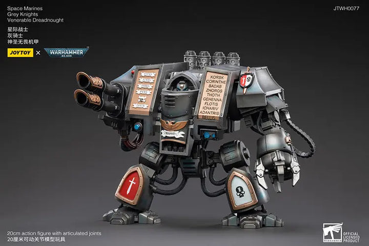 DMHTOY In Stock Joytoy Warhammer 40K Space Marines Grey Knights Venerable Dreadnought Action Figure