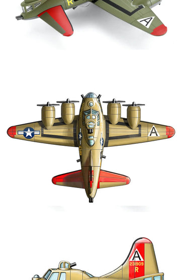 DMHTOY In Stock MENG Kids mPLANE-001 Flying B-17G Fortress Bomber Model Kit