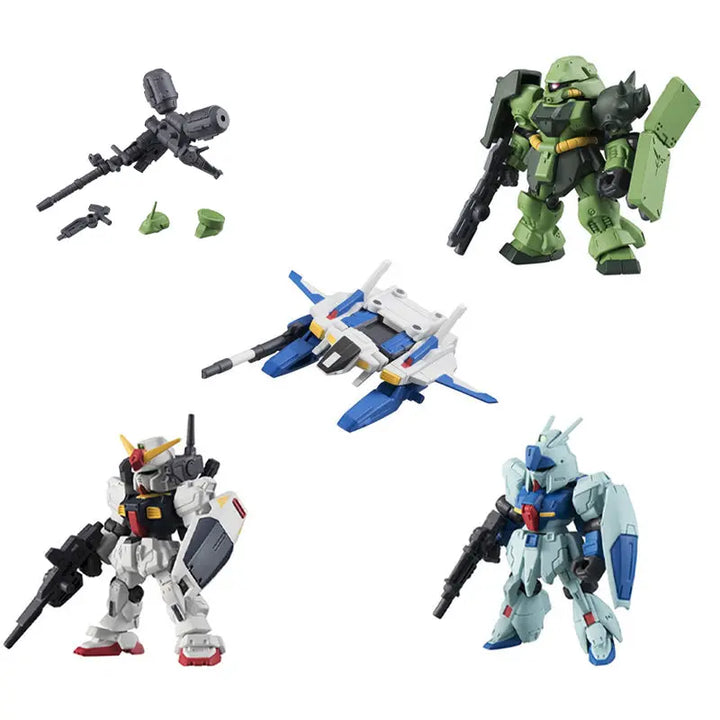 DMHTOY Pre order Bandai MSE 07 MK-II Refine Gundam Z Geara Doga 5pcs Set Mini Figure