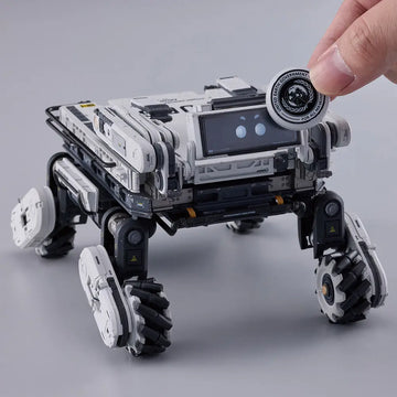 DMHTOY In Stock SF The Wandering Earth II 1/6 Mechanical Dog BENBEN Smart Energy Computer Moss Action Figure