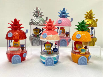 DMHTOY SpongeBob SquarePants Pineapple House Blind Box