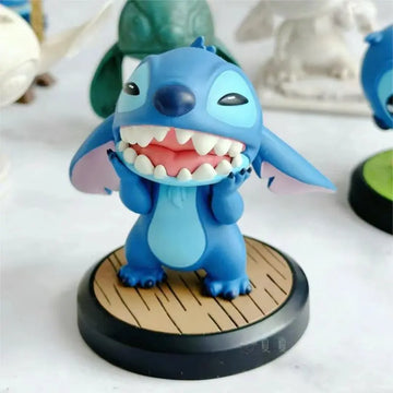 DMHTOY BeastKingdom MEA-045 Stitch Art Gallery Series Blind Box Mini Figure