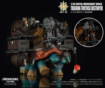 DMHTOY TOYS ALLIANCE TA ARC-36 1/35 Royal Merchant Guild Trekking Tortoise Destroyer