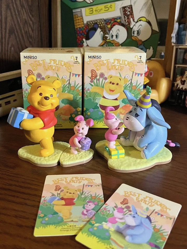 DMHTOY MINSO Pooh Bear Best Friends Party Series Blind Box