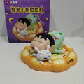 DMHTOY Pizza Hut & Crayon Shinchan Superman Figure Color Changing Mug