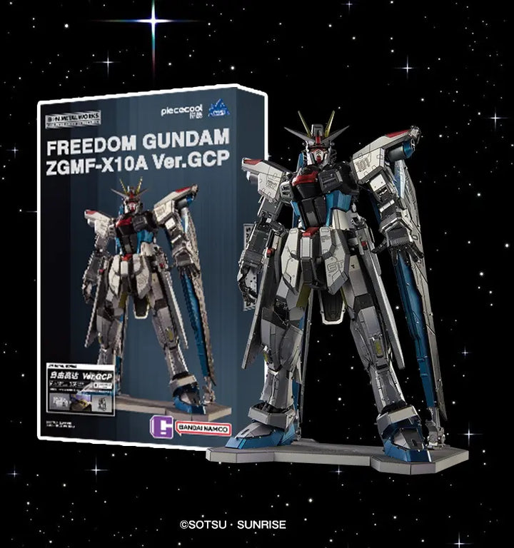 DMHTOY Bandai Freedom Gundam ZGMF-X10A Ver. Gcp Metal Model Kit BNMW